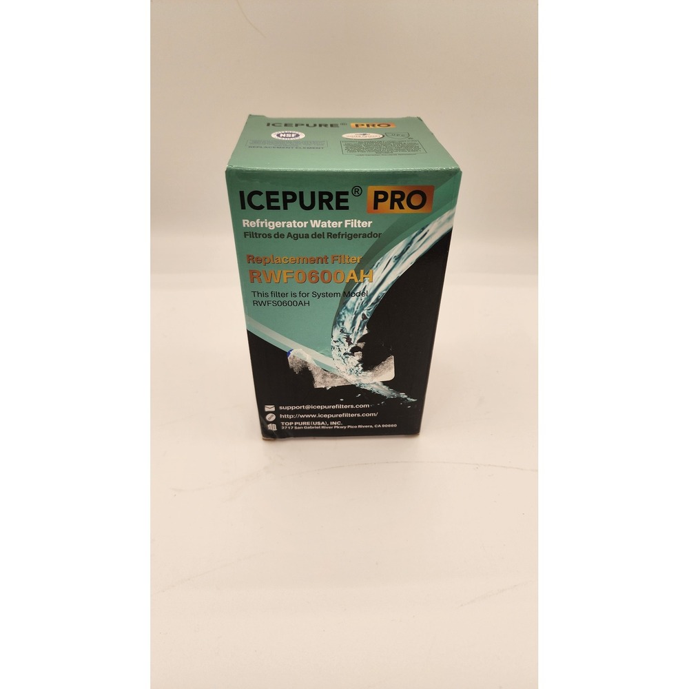 ICEPURE PRO Refrigerator Water Filter RWF0600AH Replacement for RWFS0600AH New